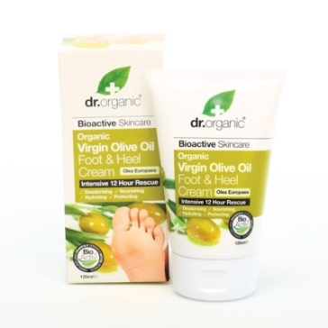 Organic Olive Foot e Heel Cream Dr.Organic