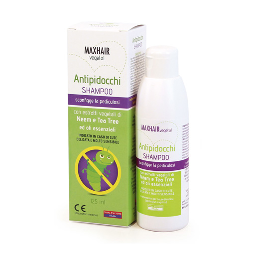 Shampoo AntiPidocchi Max Hair Veg.Vital Factors Italia