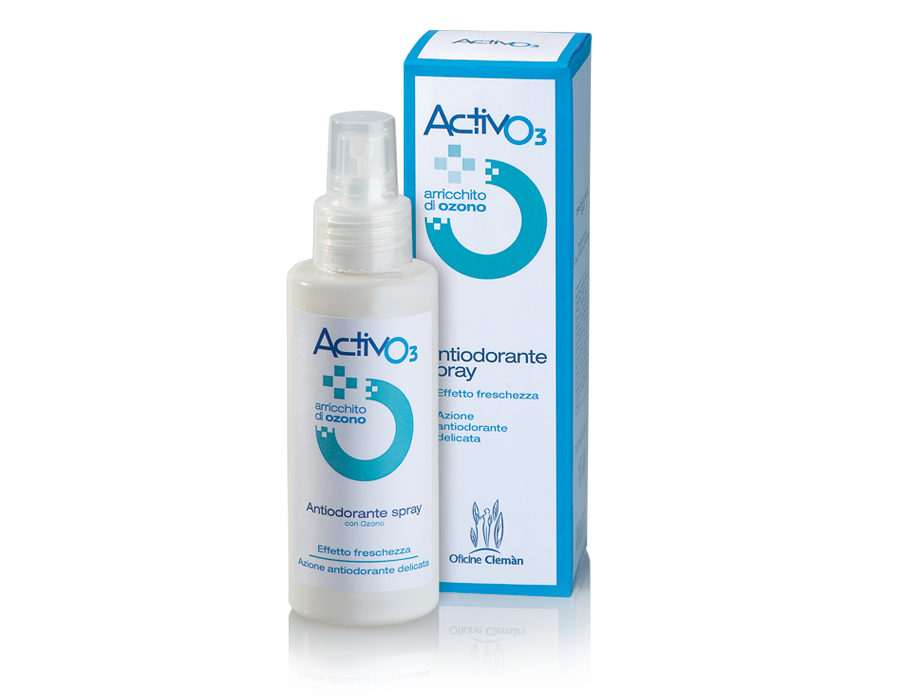 Deo Spray Ozono Activo3  Antiodorante Oficine Cleman