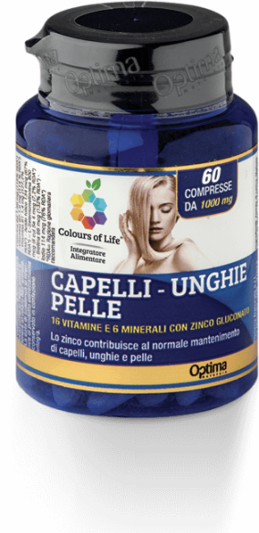 Capelli Unghie Pelle 60 Compresse Optima Naturals