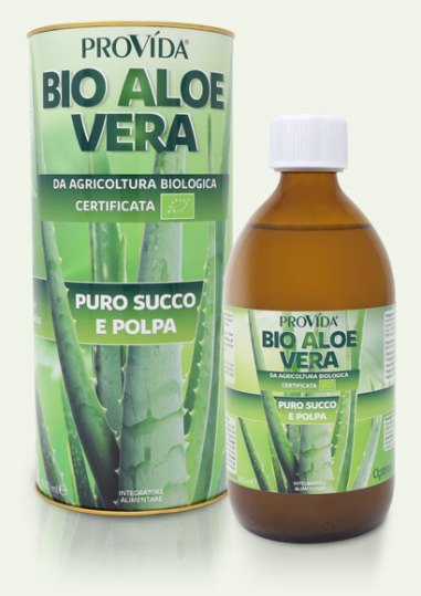 Bio Aloe Vera Puro Succo e Polpa Optima Naturals