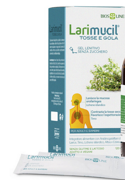 Larimucil Tosse e Gola Gel Biosline