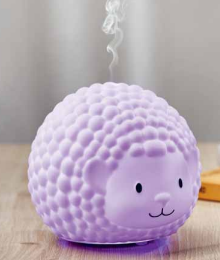 Diffusore Ultrasuoni in Vetro Opalino con Luci Colorate - Sphera di