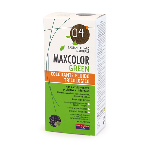MaxColor Green 04 Castano Chiaro Nat. Farmaderbe MaxColor Green 04 Castano Chiaro Nat. Farmaderbe