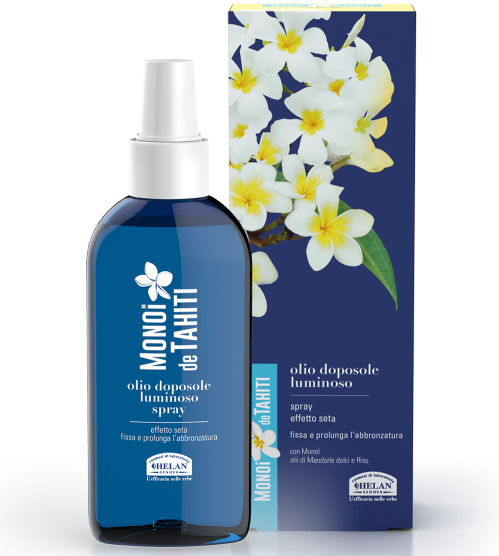 Monoi de Tahiti Olio Doposole Luminoso Spray Helan