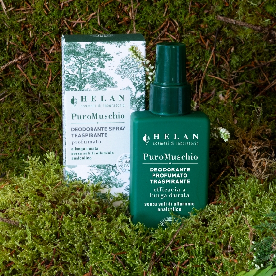 Puro Muschio Deodorante Spray Profumato Traspirante Helan