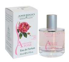 Eau de parfum Armonia Rosa Amerigo Cosmetici