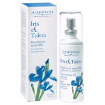 Spray Deodorante Iris & talco 24h Amerigo