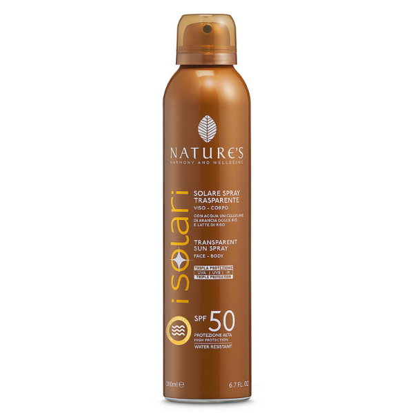Solare Spray Trasparente Spf50 Nature's