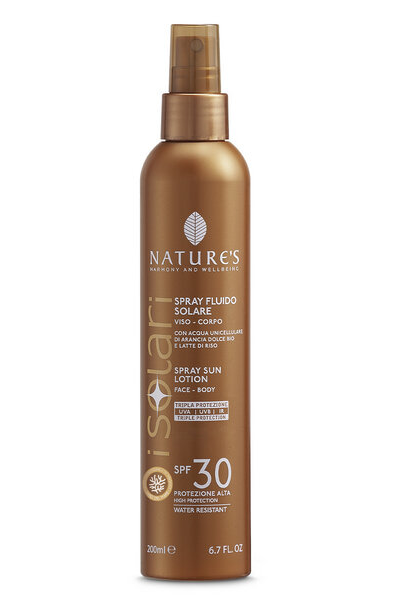 Spray Fluido Solare Spf30 Nature's