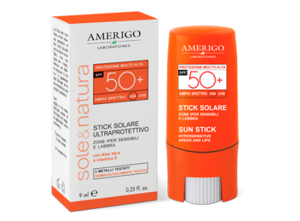 Stick Solare Ultra Protettivo spf+50 Amerigo
